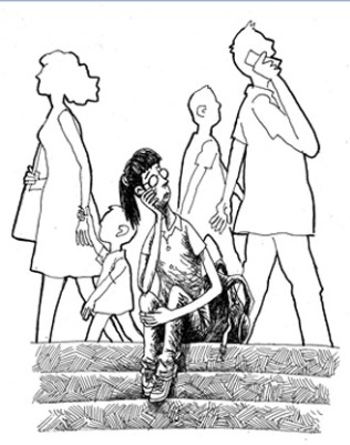 Ů����·����������ҹ