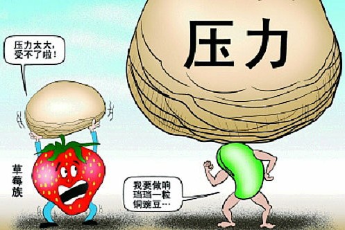 毕业季“草莓族”盛行