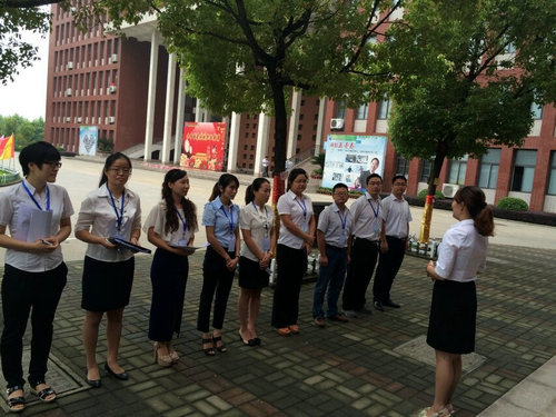 新华教育“三创教育”师资评定现场演说