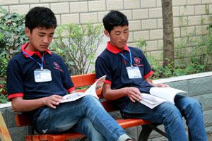 旦增赤列在万通的学习生活